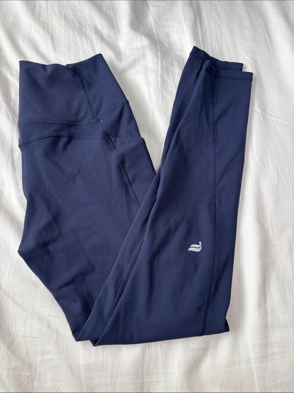 Fabletics Navy High-Waist Performance Leggings
